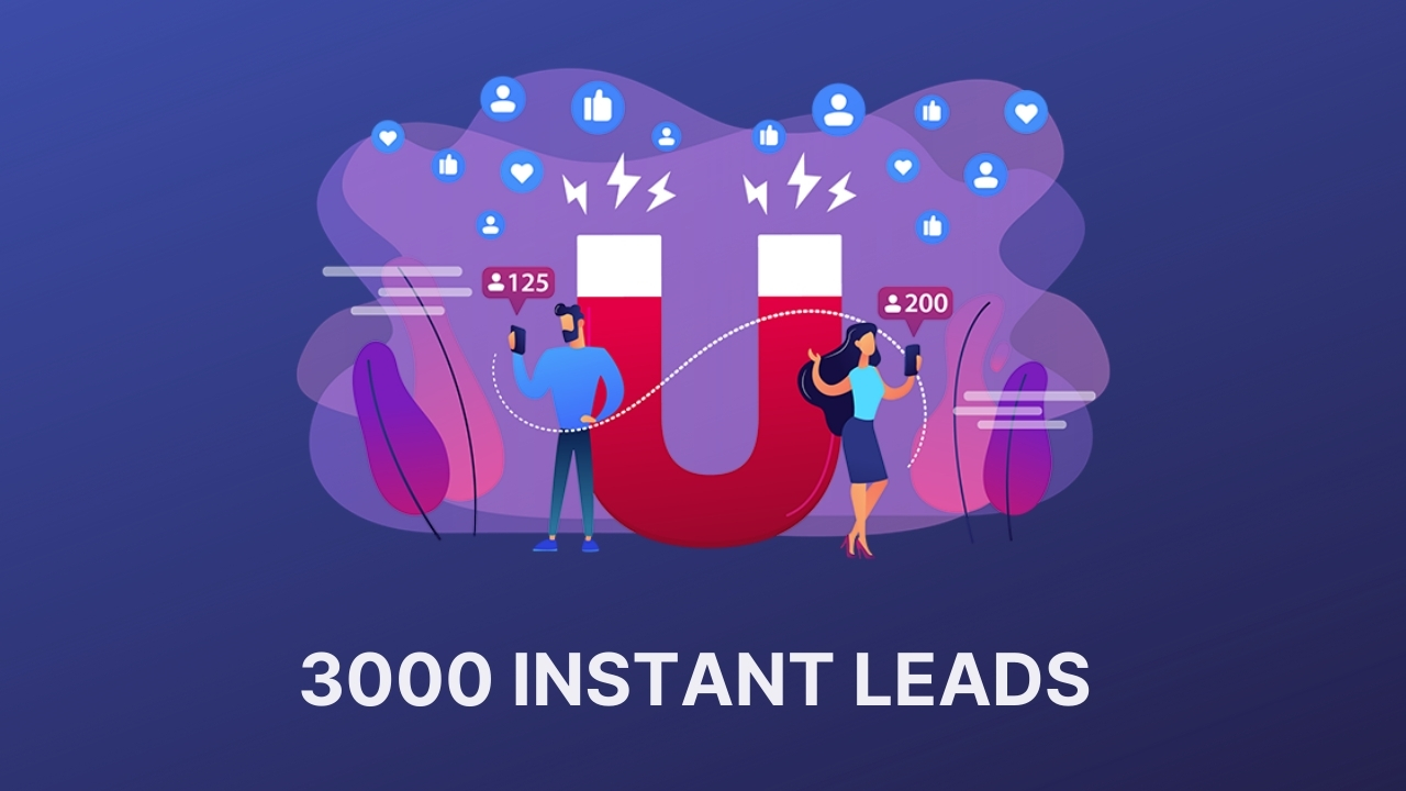 3000 INSTANT LEADS